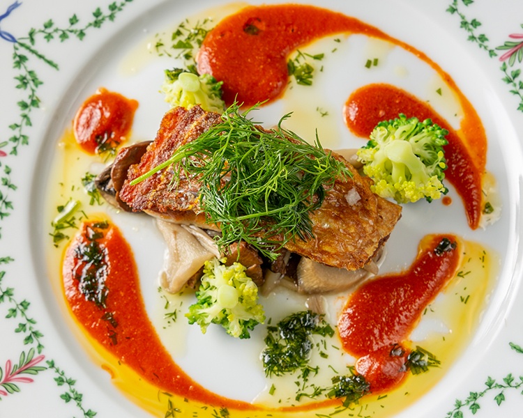 タイのポワレの写真